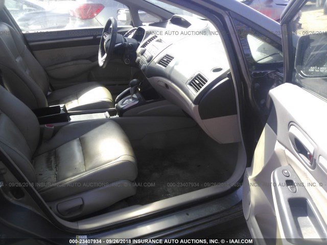 19XFA16989E017555 - 2009 HONDA CIVIC EXL Boz foto 5