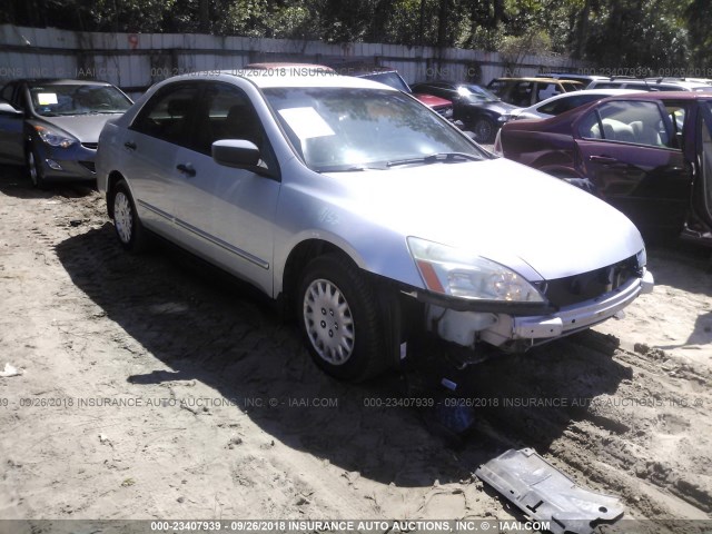 1HGCM56116A011415 - 2006 HONDA ACCORD VALUE SILVER photo 1