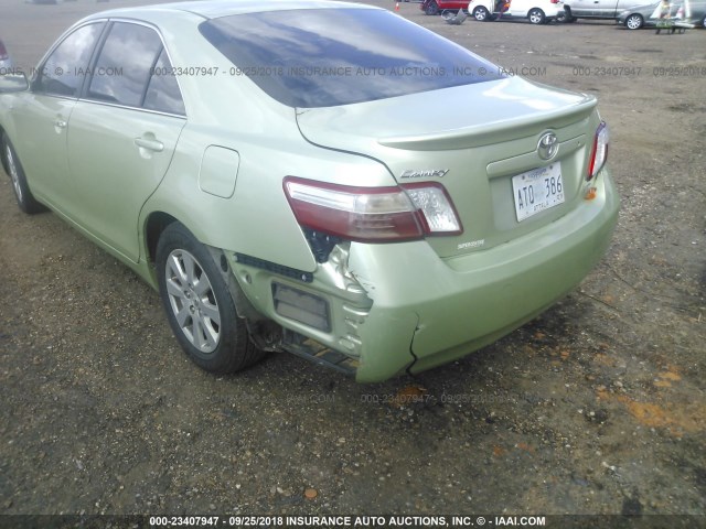 4T1BB46K09U071901 - 2009 TOYOTA CAMRY HYBRID GREEN photo 6