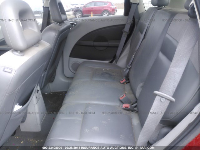 3A8FY68826T303415 - 2006 CHRYSLER PT CRUISER LIMITED RED photo 8