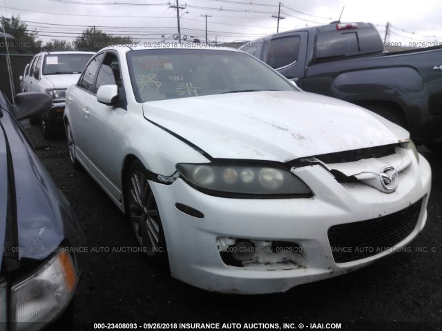 JM1GG12L261102538 - 2006 MAZDA SPEED 6 WHITE photo 1