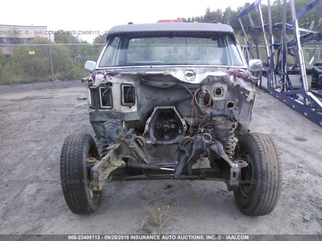 1FDJF37M9JNA54653 - 1988 FORD F350 WHITE photo 6