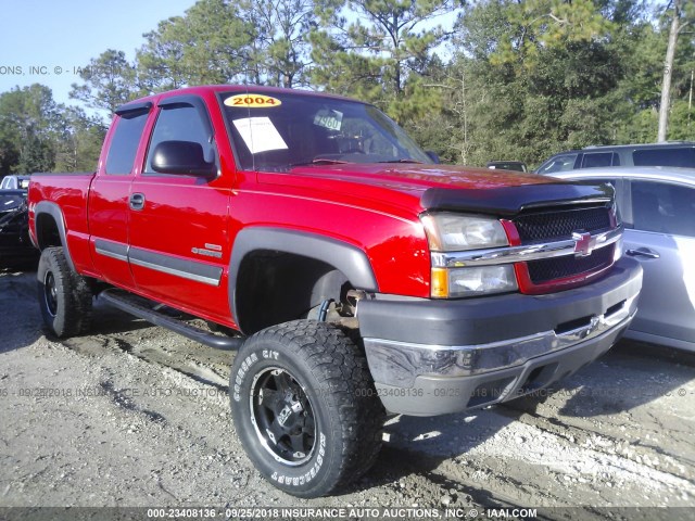 1GCHK29234E290272 - 2004 CHEVROLET SILVERADO K2500 HEAVY DUTY RED photo 1