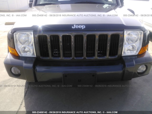 1J8HG48K56C195119 - 2006 JEEP COMMANDER Qara foto 6