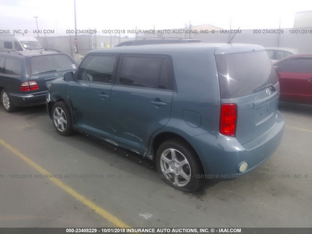 JTLKE50E481007448 - 2008 TOYOTA SCION XB Көк фото 3