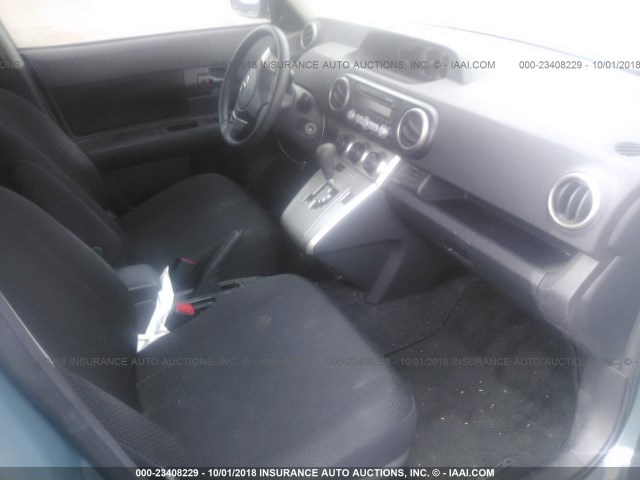 JTLKE50E481007448 - 2008 TOYOTA SCION XB Көк фото 5