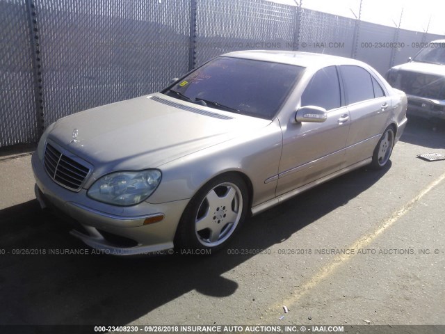 WDBNG70J26A473970 - 2006 MERCEDES-BENZ S 430 GOLD photo 2