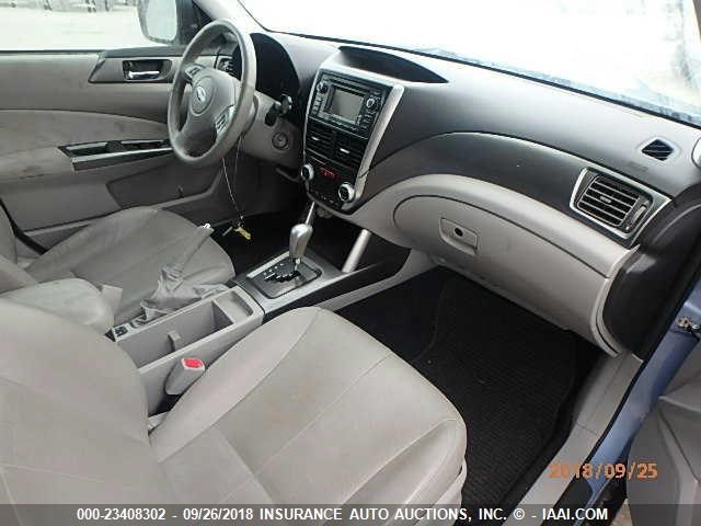 JF2SHGGC8BH707847 - 2011 SUBARU FORESTER TOURING 蓝色 照片 5