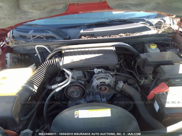 1J4RG4GK7AC129557 - 2010 JEEP COMMANDER SPORT Rot Foto 10