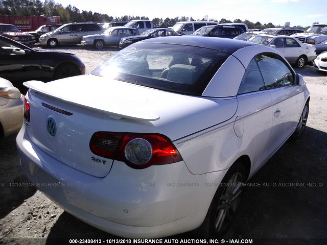 WVWFA71F08V006320 - 2008 VOLKSWAGEN EOS LUX 白色 照片 4
