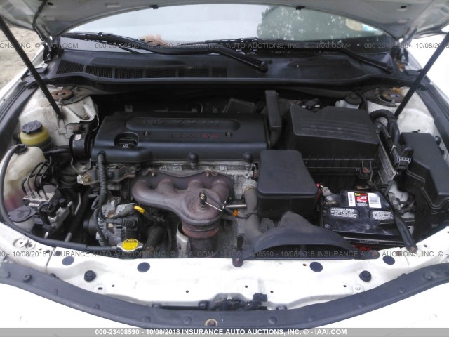 4T1BE46K87U719070 - 2007 TOYOTA CAMRY NEW GENERAT CE/LE/XLE/SE WHITE photo 10