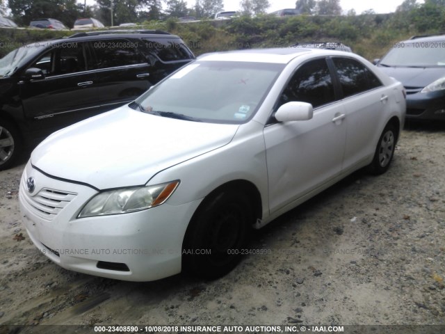 4T1BE46K87U719070 - 2007 TOYOTA CAMRY NEW GENERAT CE/LE/XLE/SE WHITE photo 2