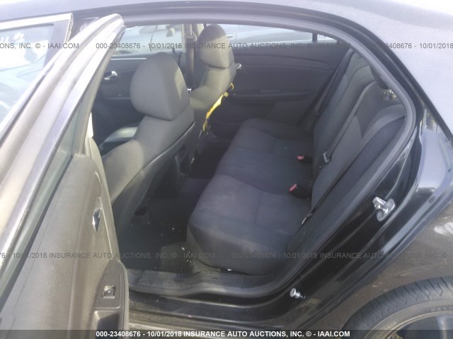 1G1ZC5E05A4101588 - 2010 CHEVROLET MALIBU 1LT BLACK photo 8
