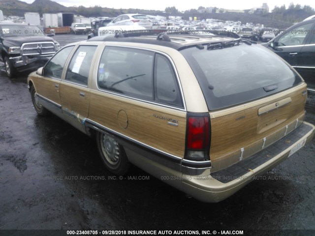 1G4BR82P4TR410805 - 1996 BUICK ROADMASTER LIMITED TAN photo 3