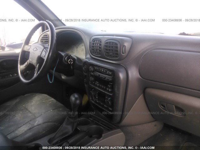 1GNET16P636236426 - 2003 CHEVROLET TRAILBLAZER EXT GRAY photo 5