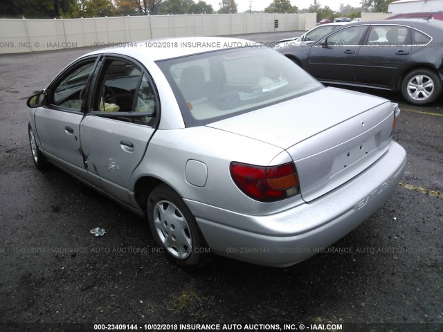 1G8ZH52842Z163517 - 2002 SATURN SL1 SILVER photo 3