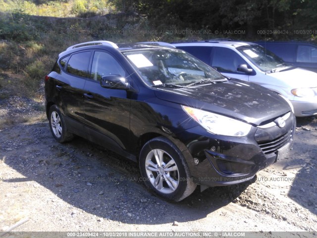 KM8JU3AC2BU194220 - 2011 HYUNDAI TUCSON GLS/LIMITED 黑色 照片 1