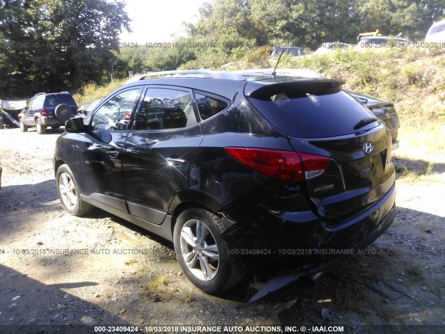 KM8JU3AC2BU194220 - 2011 HYUNDAI TUCSON GLS/LIMITED 黑色 照片 3