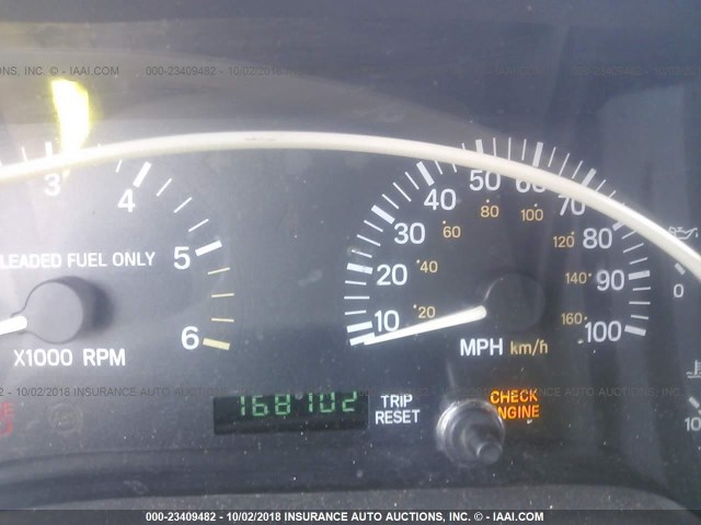 1J4FJ68SXWL203009 - 1998 JEEP CHEROKEE SPORT/CLASSIC წითელი ფოტო 7