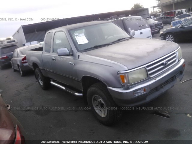 JT4UN24D0T0023939 - 1996 TOYOTA T100 XTRACAB SR5 GRAY photo 1