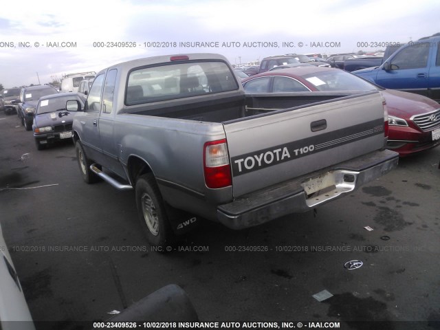 JT4UN24D0T0023939 - 1996 TOYOTA T100 XTRACAB SR5 GRAY photo 3