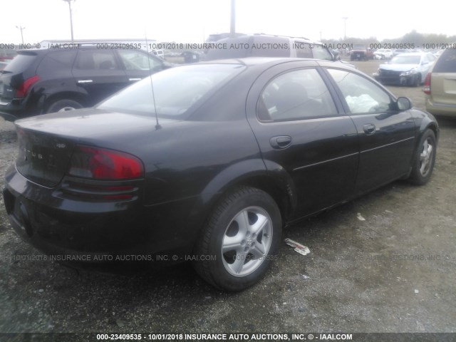 1B3EL46X25N572675 - 2005 DODGE STRATUS SXT BLACK photo 4