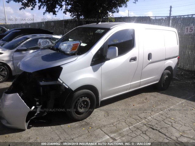 3N6CM0KN2EK699512 - 2014 NISSAN NV200 2.5S/2.5SV BLACK photo 2