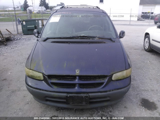 1B4GT44L0WB576893 - 1998 DODGE GRAND CARAVAN SE PURPLE photo 6