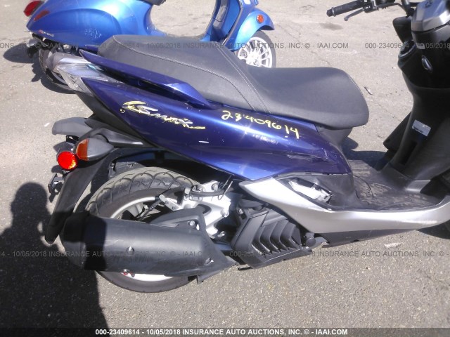 RKRSG30Y4FA002051 - 2015 YAMAHA XC155 BLUE photo 8