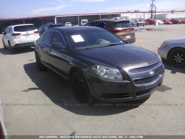 1G1ZA5EU3BF143336 - 2011 CHEVROLET MALIBU LS 灰色 照片 1