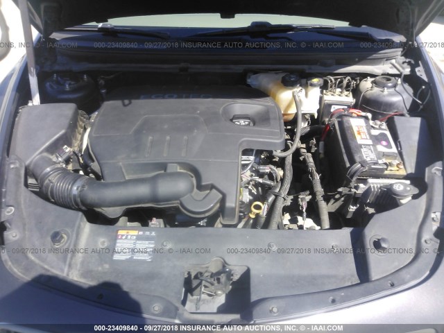 1G1ZA5EU3BF143336 - 2011 CHEVROLET MALIBU LS 灰色 照片 10