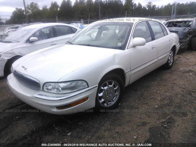 1G4CW54K244164459 - 2004 BUICK PARK AVENUE  WHITE photo 2