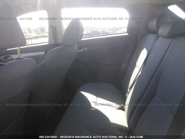 2T1KU40E99C063357 - 2009 TOYOTA COROLLA MATRIX  WHITE photo 8