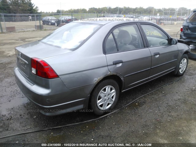 2HGES16345H513716 - 2005 HONDA CIVIC DX VP Boz foto 4
