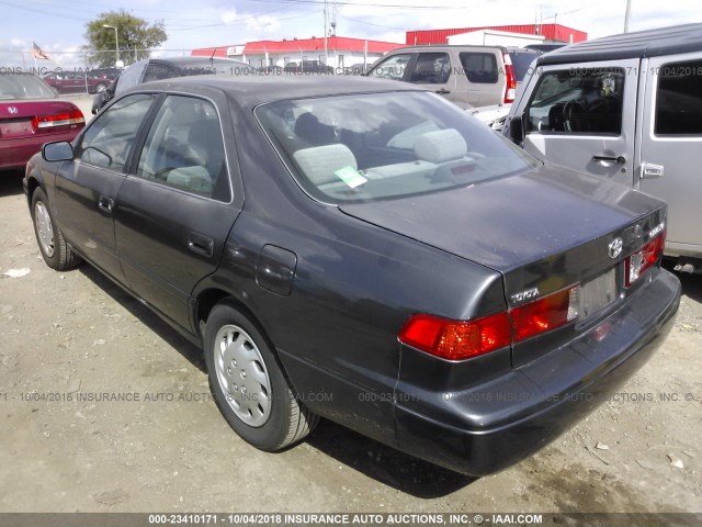 4T1BG22K91U858233 - 2001 TOYOTA CAMRY CE/LE/XLE 灰色 照片 3