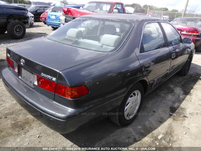 4T1BG22K91U858233 - 2001 TOYOTA CAMRY CE/LE/XLE 灰色 照片 4