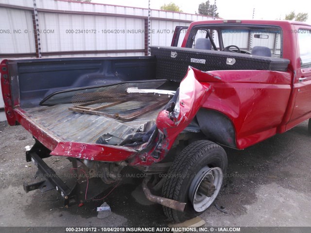 2FTHF25H6TCA09102 - 1996 FORD F250 RED photo 6