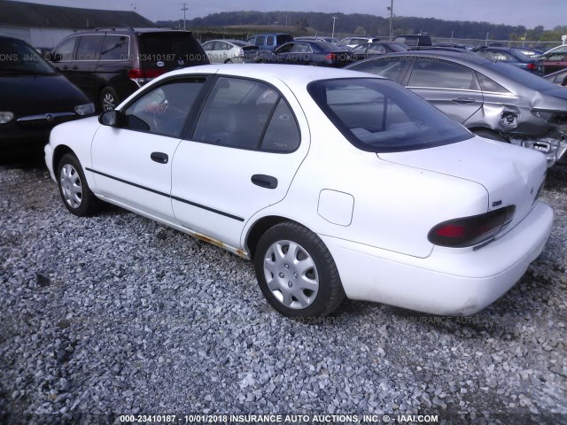 1Y1SK5363RZ065347 - 1994 GEO PRIZM LSI WHITE photo 3