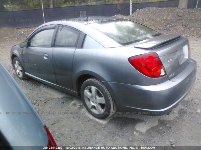 1G8AW18B47Z190884 - 2007 SATURN ION LEVEL 3 GRAY photo 3