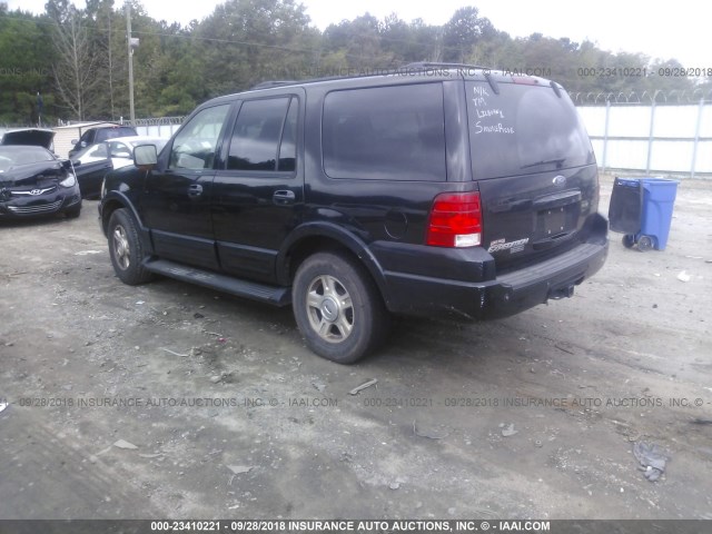 1FMFU17L64LB84686 - 2004 FORD EXPEDITION EDDIE BAUER BLACK photo 3