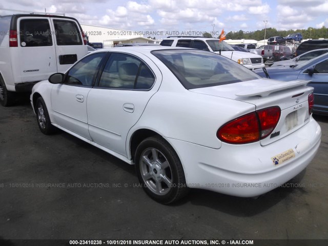 1G3NF52E04C131380 - 2004 OLDSMOBILE ALERO GLS 白色 照片 3