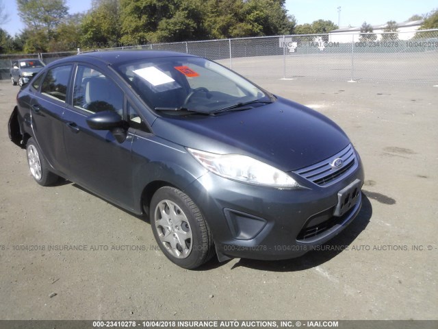 3FADP4BJ8BM144573 - 2011 FORD FIESTA SE GRAY photo 1