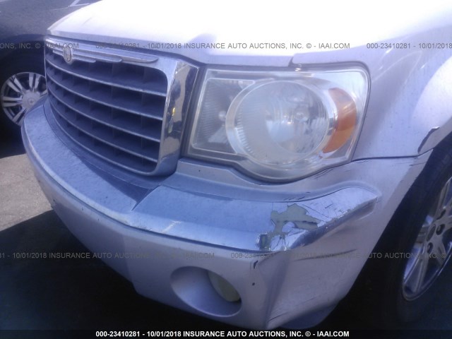1A8HX58N27F560369 - 2007 CHRYSLER ASPEN LIMITED SILVER photo 6
