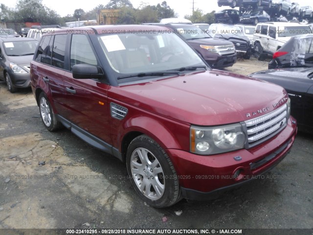 SALSF254X6A941868 - 2006 LAND ROVER RANGE ROVER SPORT HSE RED photo 1