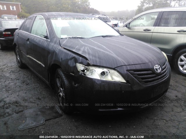 4T1BE46K87U508497 - 2007 TOYOTA CAMRY NEW GENERAT CE/LE/XLE/SE BLACK photo 1