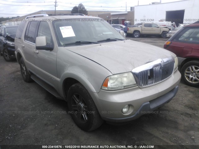 5LMEU88H35ZJ34239 - 2005 LINCOLN AVIATOR BEIGE photo 1