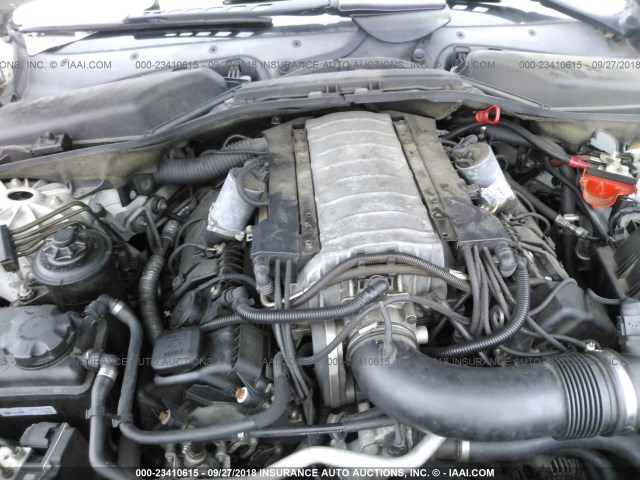 WBAEH73415B192950 - 2005 BMW 645 CI AUTOMATIC 黑色 照片 10