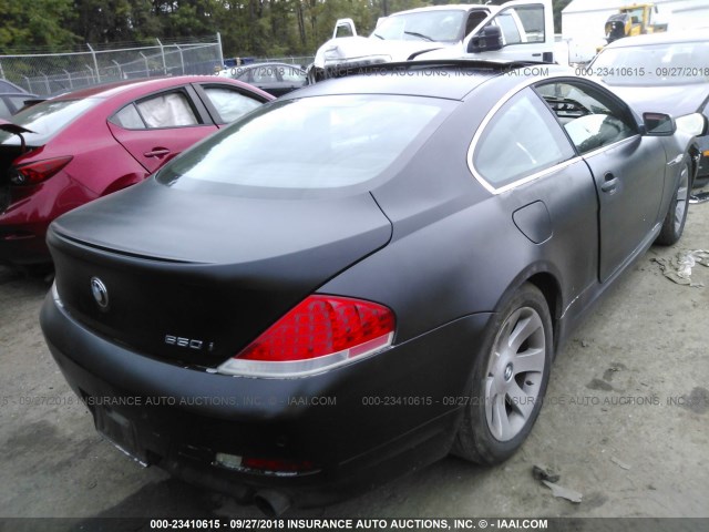WBAEH73415B192950 - 2005 BMW 645 CI AUTOMATIC 黑色 照片 4