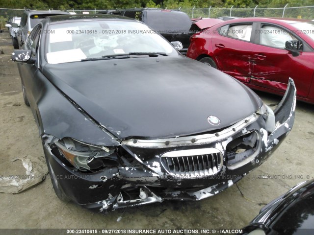 WBAEH73415B192950 - 2005 BMW 645 CI AUTOMATIC 黑色 照片 6