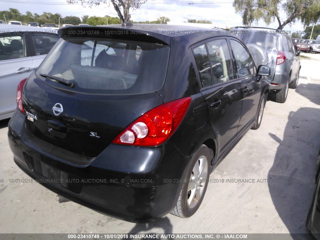 3N1BC1CP3BL408399 - 2011 NISSAN VERSA S/SL BLACK photo 4